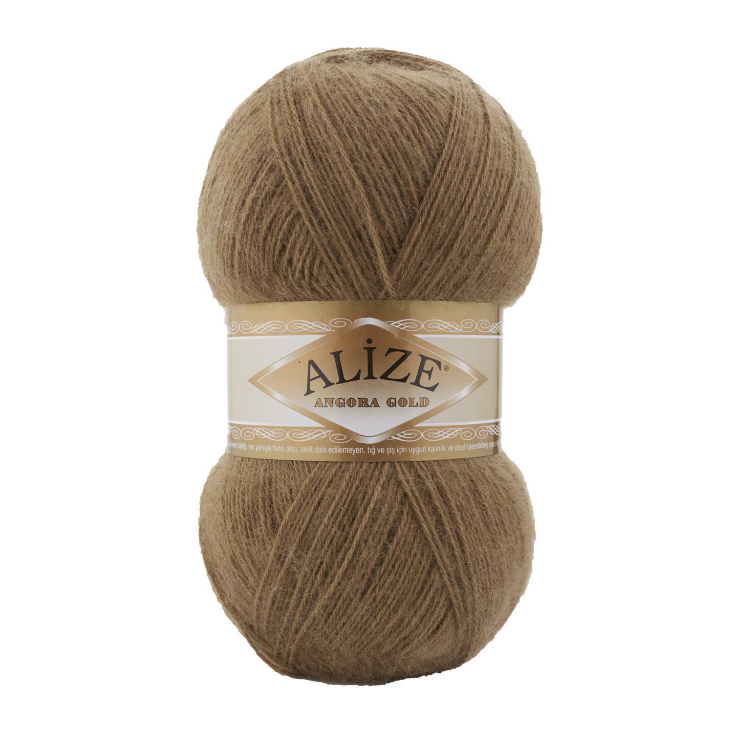 ANGORA GOLD-466-koyu-bej Alize Angora Gold (Ангора Голд) 466 - Зображення 1