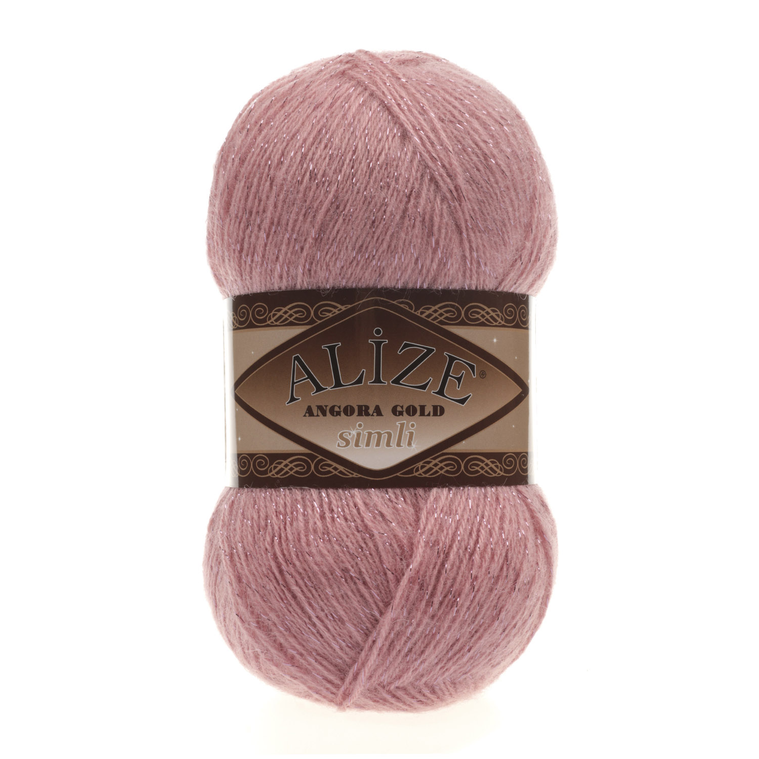 ANGORA GOLD SİMLİ-144-somon-pembe Angora gold simli (ангора голд симли) 144 - Зображення 1