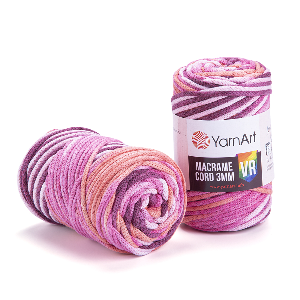MACRAME_CORD_3_MM_VR_911 Macrame Cord 3 мм VR (Макраме корд 3мм ВР) 911 - Зображення 1