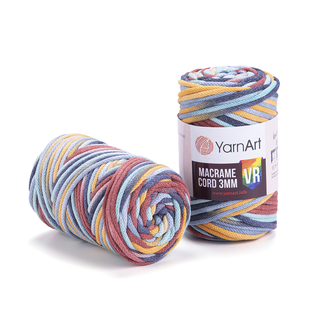 MACRAME_CORD_3_MM_VR_925 Macrame Cord 3 мм VR (Макраме корд 3мм ВР) 925 - Зображення 1