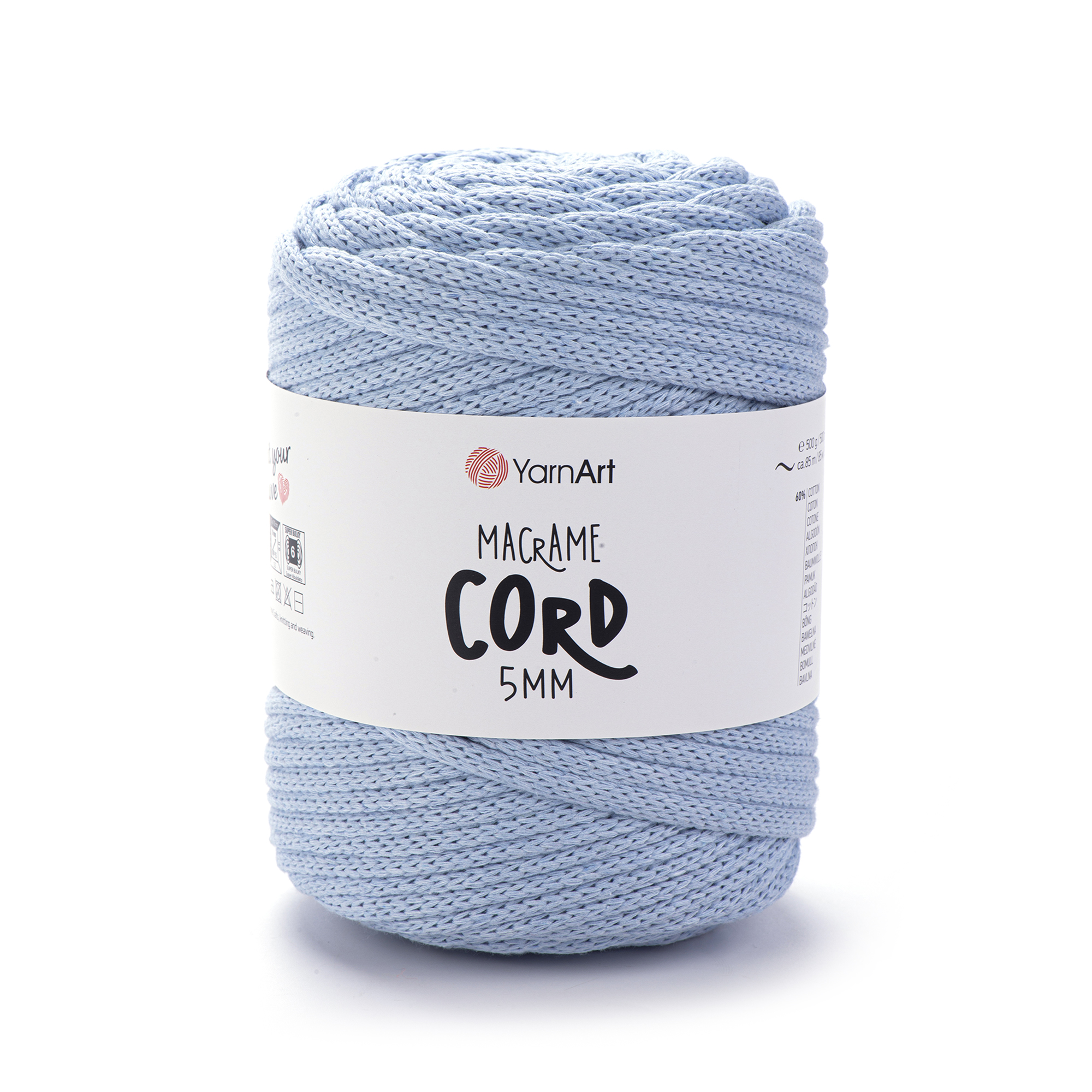 MACRAME_CORD_5_MM_760 Macrame Cord 5 мм (Макраме Корд 5мм) 760 - Зображення 1