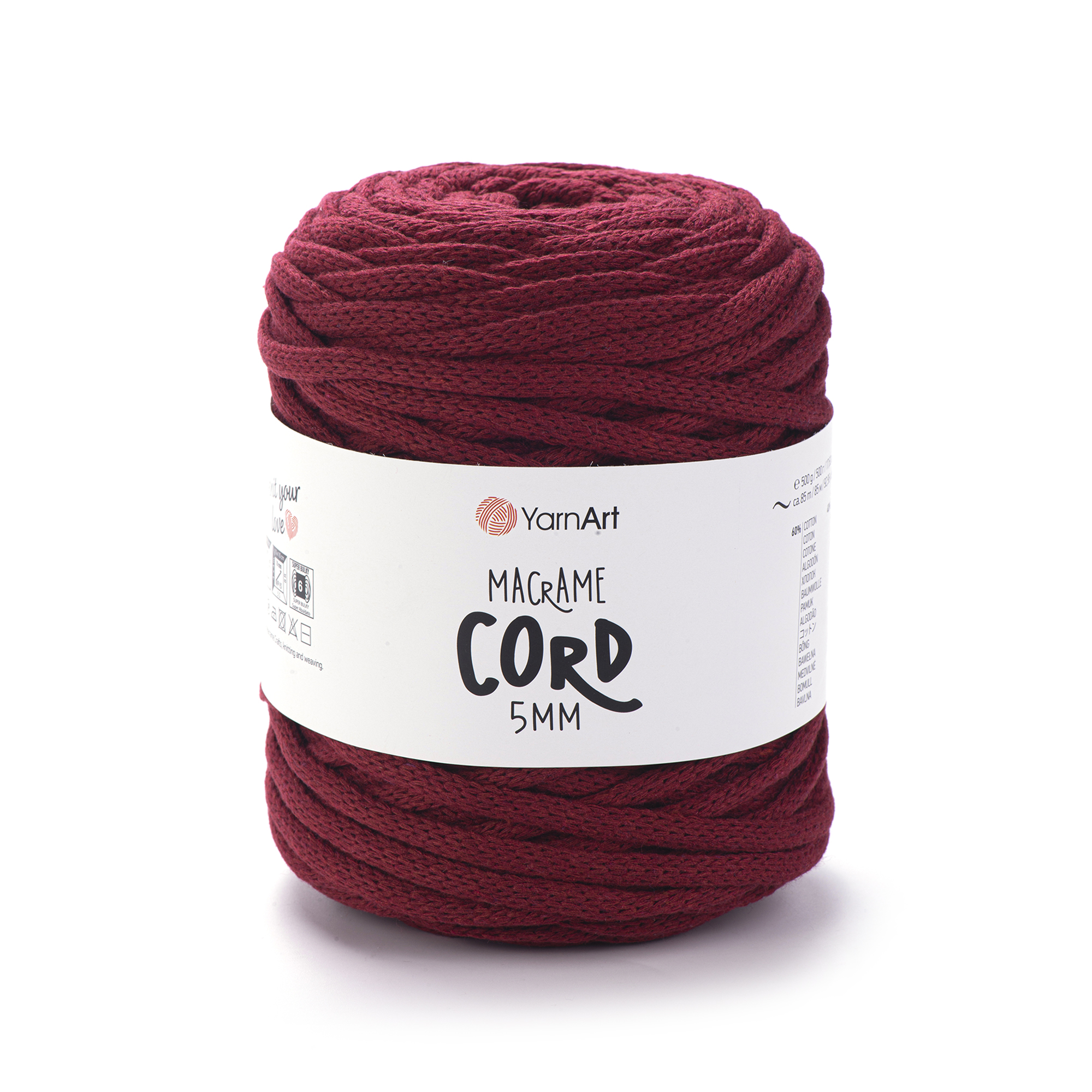 MACRAME_CORD_5_MM_781 Macrame Cord 5 мм (Макраме Корд 5мм) 781 - Зображення 1