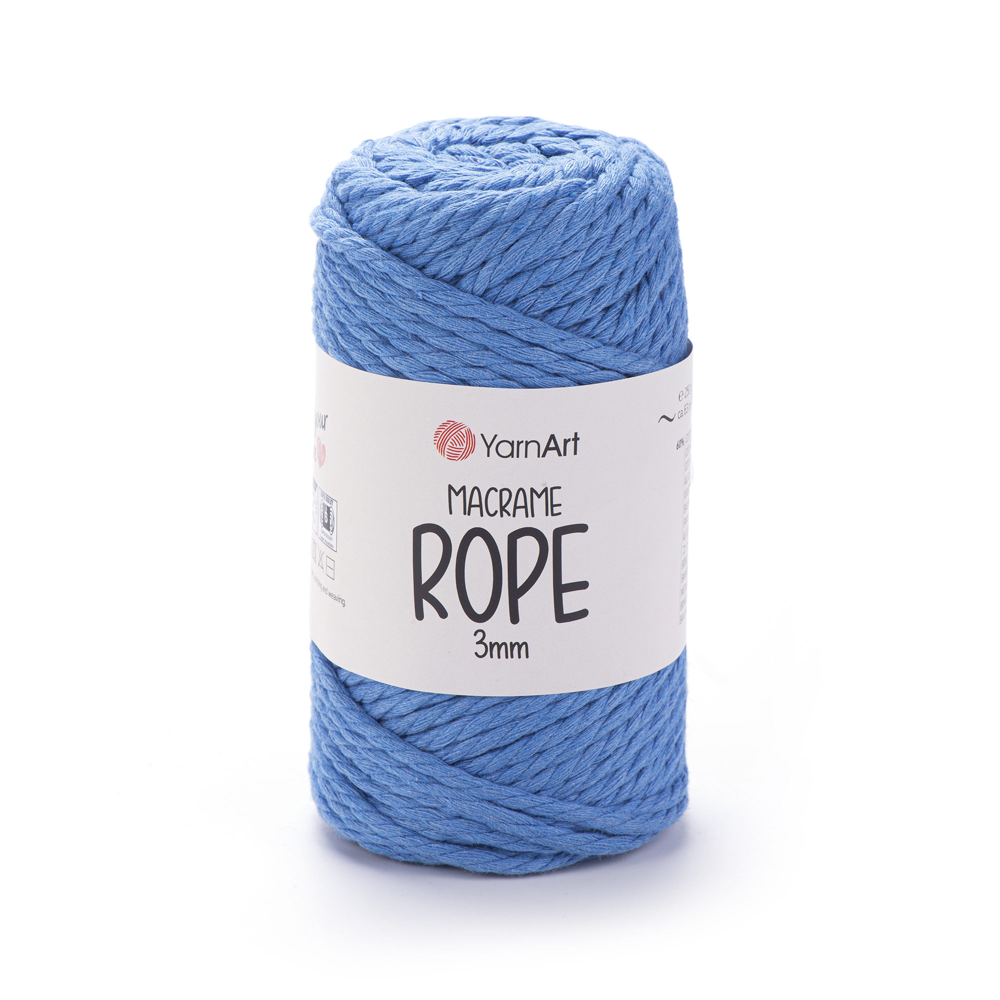 MACRAME_ROPE_3_MM_786 Macrame Rope 3 мм (ЯнАрт Макраме Роуп 3 мм) 786 - Зображення 1