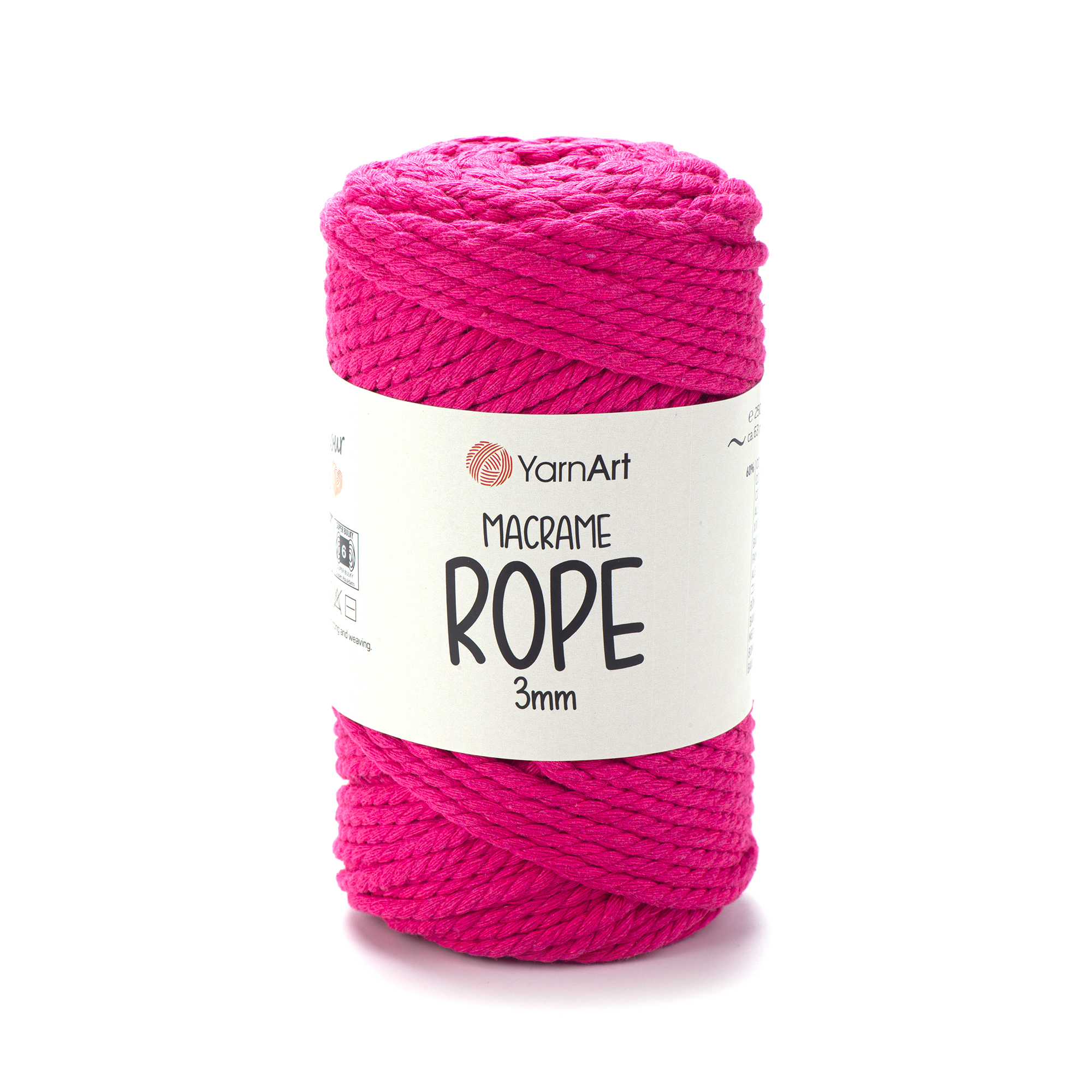 MACRAME_ROPE_3_MM_803 Macrame Rope 3 мм (ЯнАрт Макраме Роуп 3 мм) 803 - Зображення 1