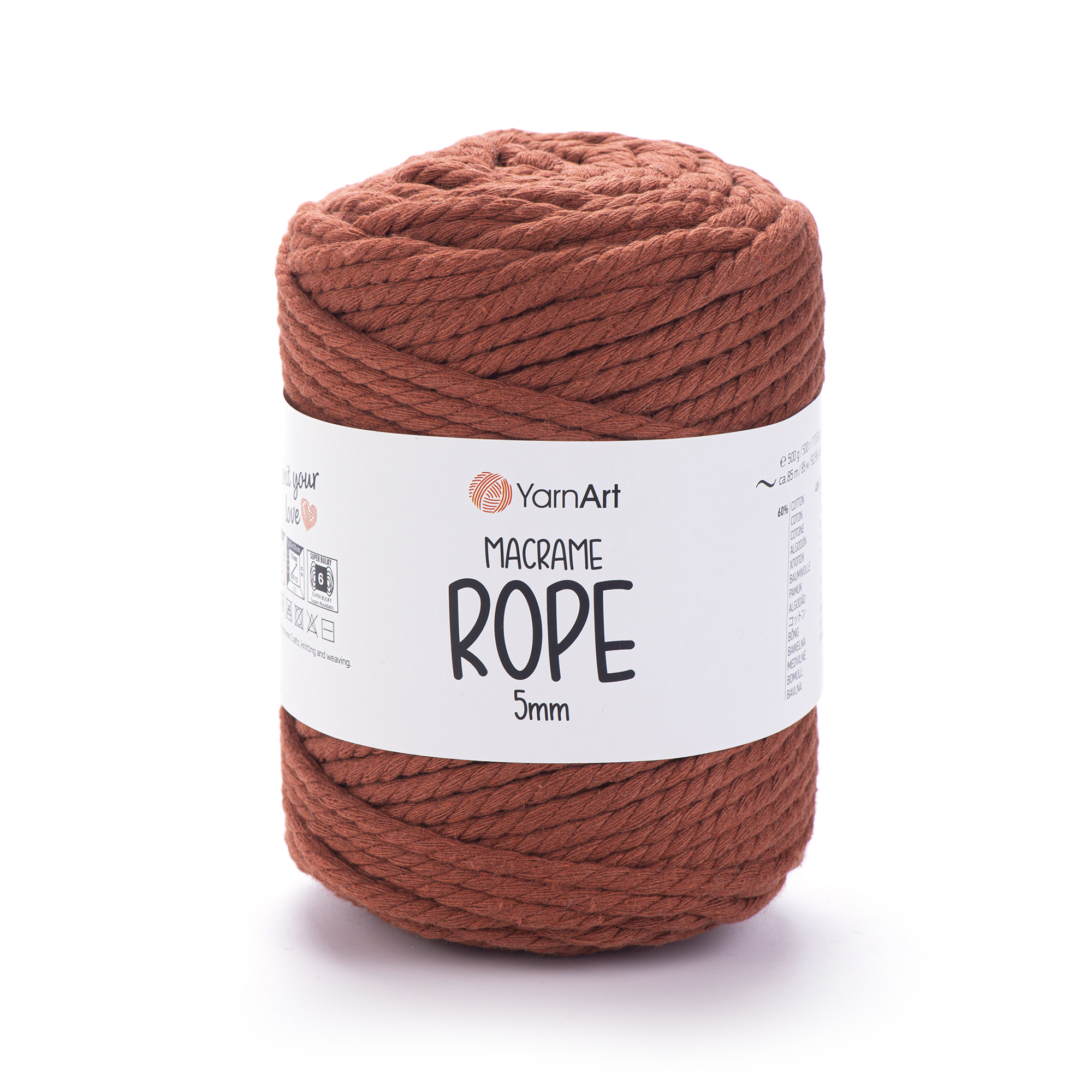 MACRAME_ROPE_5_MM_785 Macrame Rope 5 мм (Макраме Роуп 5мм) 785 - Зображення 1