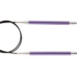 Спиці кругові 80 см Zing KnitPro (7 мм)