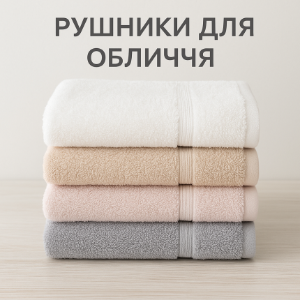 Рушники для обличчя