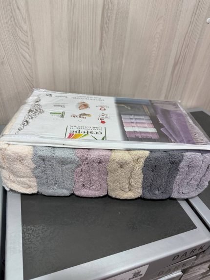Рушники для обличчя 50×90 Vip Cotton Cestepe – набір 6 шт, Туреччина