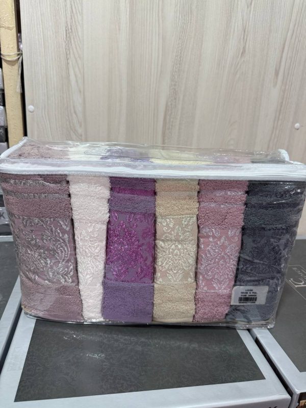 рушники Lui Sa Lux Cotton 50×90 набір 6 шт