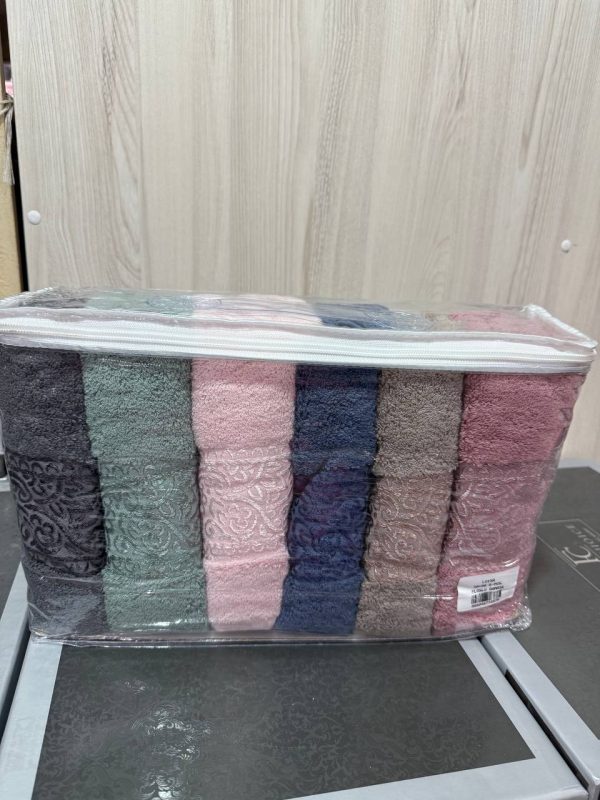 рушники Lui Sa Lux Cotton 50×90 набір 6 шт