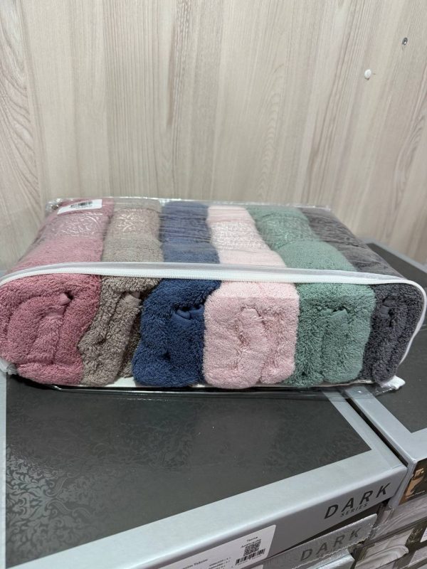 рушники Lui Sa Lux Cotton 50×90 набір 6 шт