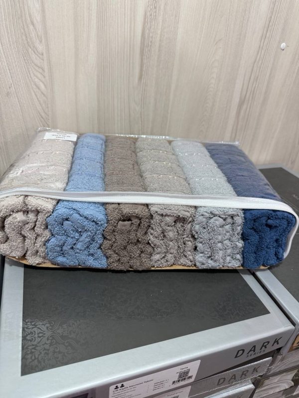 рушники Lui Sa Lux Cotton 50×90 набір 6 шт