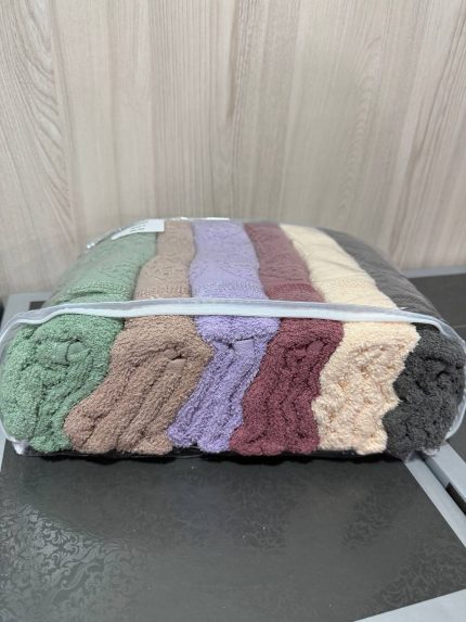 Рушники Febo Vip Cotton 50×90 – набір із 6 м’яких рушників
