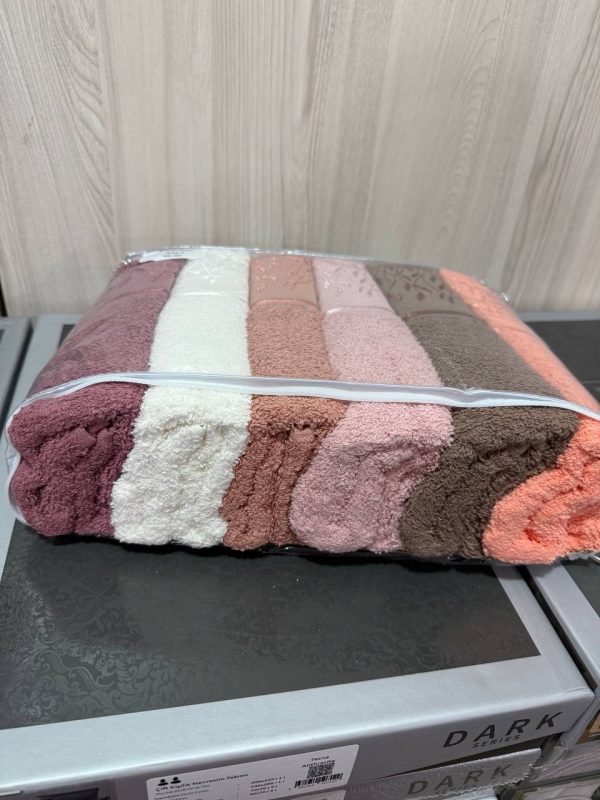 Рушники Febo Vip Cotton 50×90 – набір із 6 м’яких рушників