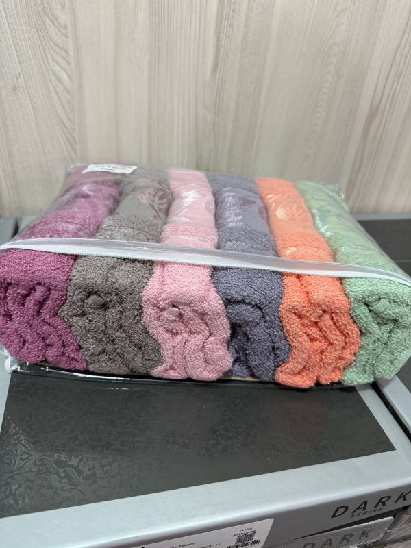 Рушники Febo Vip Cotton 50×90 – набір із 6 м’яких рушників