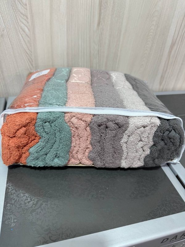 Рушники Febo Vip Cotton 50×90 – набір із 6 м’яких рушників