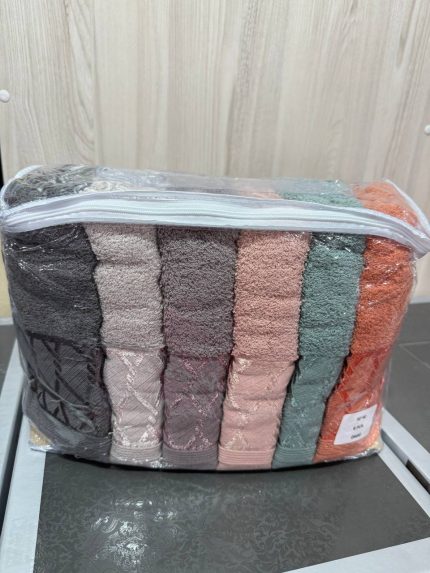 Рушники Febo Vip Cotton 50×90 – набір із 6 м’яких рушників
