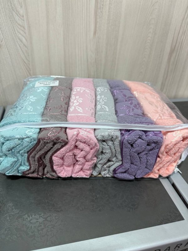 Рушники Febo Vip Cotton 50×90 – набір із 6 м’яких рушників