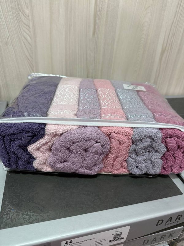 Рушники Febo Vip Cotton 50×90 – набір із 6 м’яких рушників