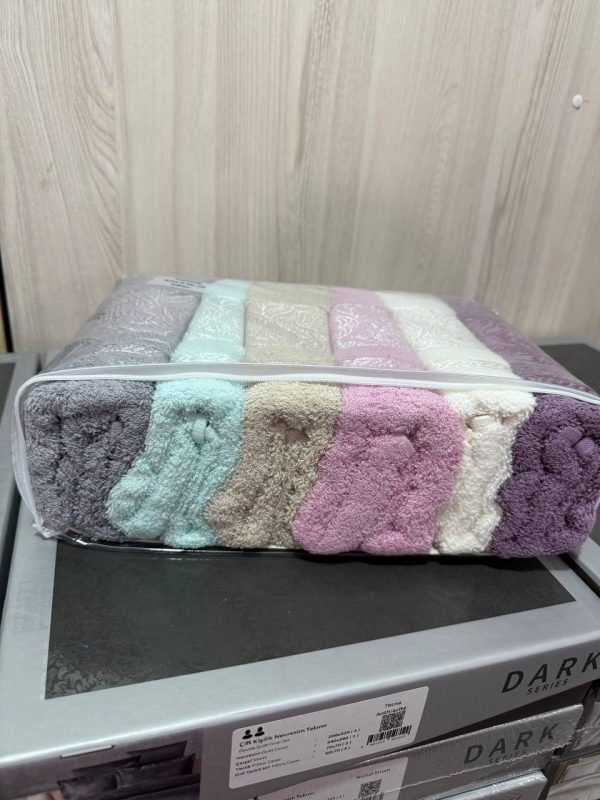 Рушники Febo Vip Cotton 50×90 – набір із 6 м’яких рушників