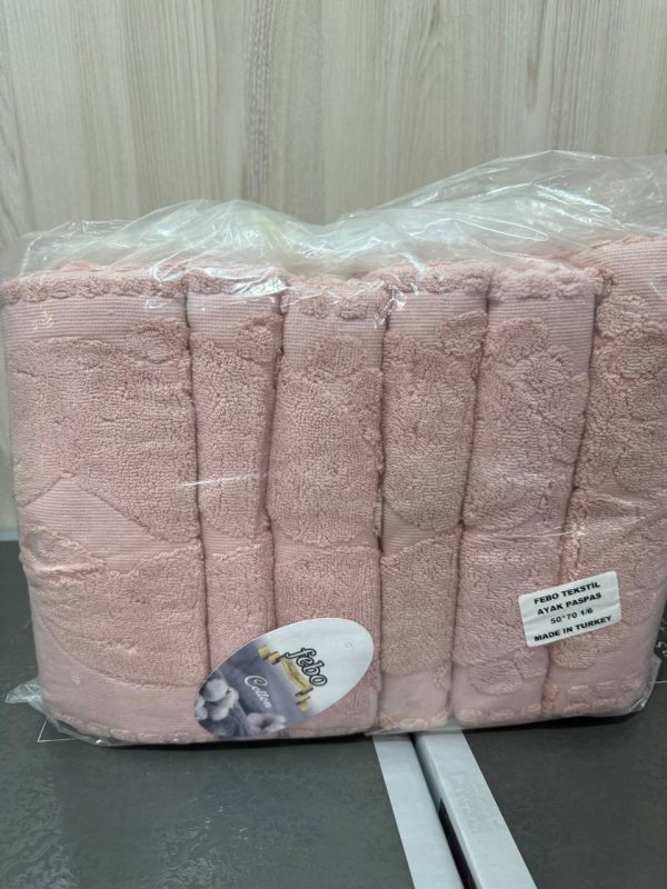 Рушники для ніг FEBO 50×70 см набір з 6 штук