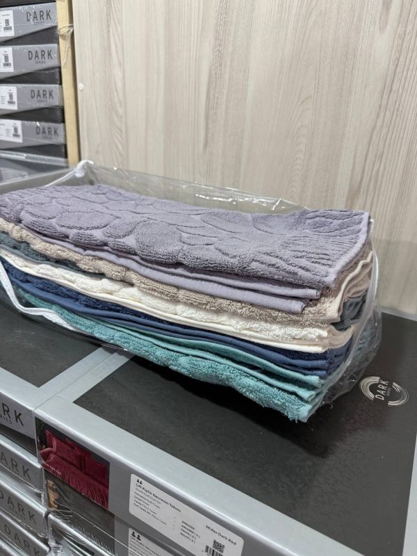 Рушники для ніг Cestepe VIP Cotton 50×85 см, 6 шт