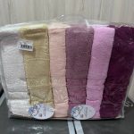 Рушники бані Cestepe 70×140 (6 шт), пастельні кольори