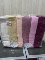 Рушники бані Cestepe 70×140 (6 шт), пастельні кольори