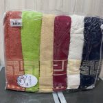 Рушники бані Cestepe 70×140 (6 шт), пастельні кольори