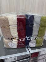 Рушники бані Cestepe 70×140 (6 шт), пастельні кольори