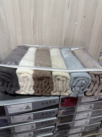 Подарунковий набір рушників Luisa VIP Cotton 70x140 см, 6 штук, Туреччина