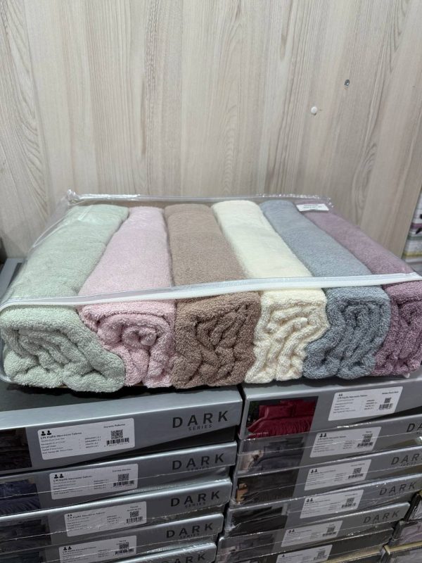 Подарунковий набір рушників Luisa VIP Cotton 70x140 см, 6 штук, Туреччина