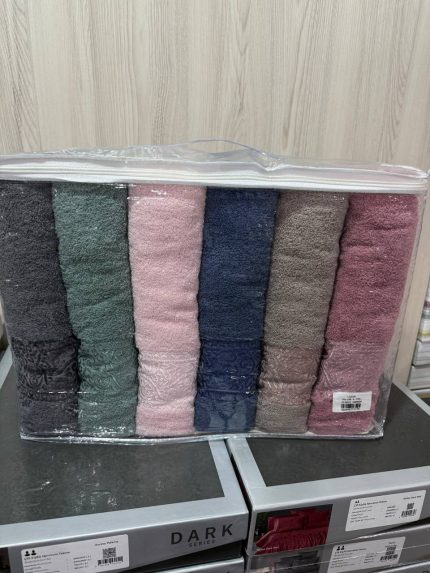 Подарунковий набір рушників Luisa VIP Cotton 70x140 см, 6 штук, Туреччина