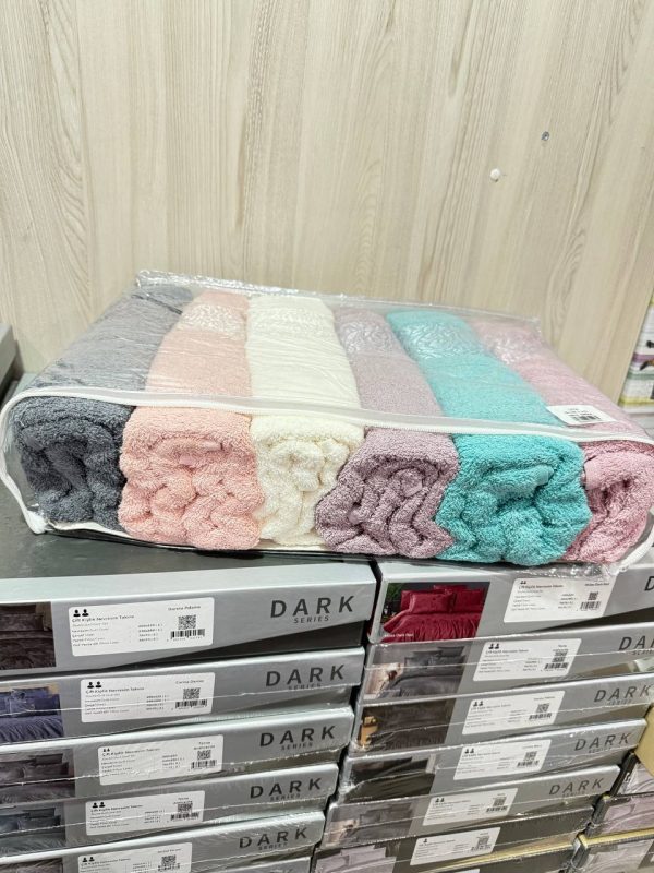 Подарунковий набір рушників Luisa VIP Cotton 70x140 см, 6 штук, Туреччина