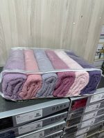 Набір рушників Febo VIP Cotton 70×140 см, 6 штук, махрові, з візерунком, Туреччина