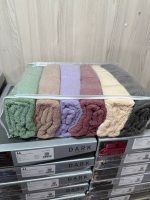 Набір рушників Febo VIP Cotton 70×140 см, 6 штук, махрові, з візерунком, Туреччина