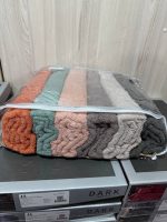 Набір рушників Febo VIP Cotton 70×140 см, 6 штук, махрові, з візерунком, Туреччина