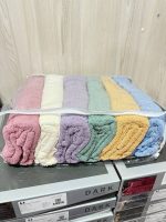 Набір рушників Febo VIP Cotton 70×140 см, 6 штук, махрові, з візерунком, Туреччина