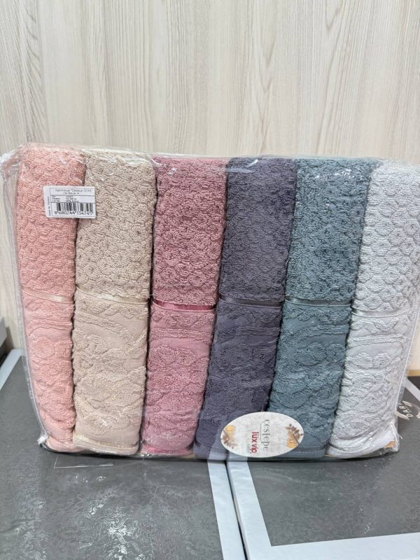 рушники Cestepe Lux VIP Cotton, рушники VIP Cotton Туреччина, рушники 70x140 100% бавовна, махрові рушники Люкс, рушники Cestepe Parka Bella, рушники преміум