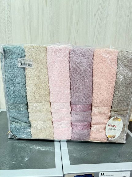 Махрові рушники Cestepe Lux VIP Cotton 70x140 см, 100% бавовна, колекції Parka та Bella