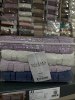 набір рушників Volenka ASSOS, махрові рушники для обличчя, рушники 50×90, рушники в упаковці, подарунковий набір рушників, рушники для дому, якісні махрові рушники, комплект рушників 4 шт, рушники Volenka купити, м’які рушники