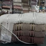 Набір рушників Volenka ASSOS – 4 махрові рушники 50×90 см у прозорій упаковці