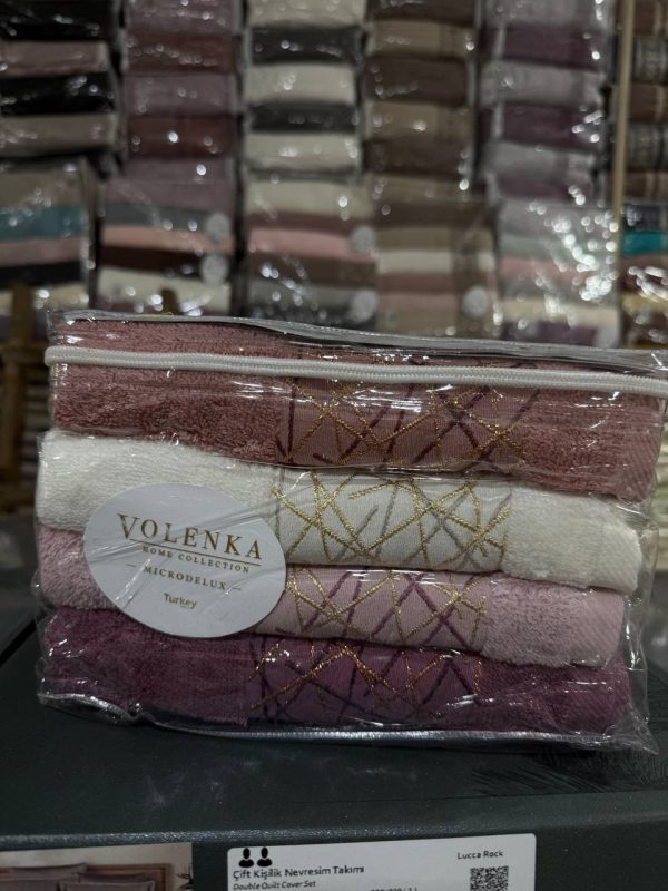 Рушники Volenka Microdelux Galaxy набір 4 шт 50×90 см