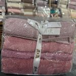 набір рушників Ada, махрові рушники, рушники 50×90, рушники для обличчя, рушники для рук, рушники 100% бавовна, турецькі рушники, рушники 4 шт, рушники Ada
