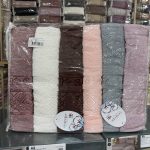 Набір рушників Cestepe 70×140 см, 6 штук, махрові, 100% бавовна, Туреччина
