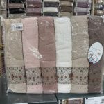 Набір рушників Cestepe 70×140 см, 6 штук, махрові, 100% бавовна, Туреччина