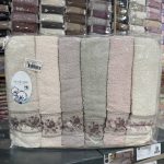 Набір рушників Cestepe 70×140 см, 6 штук, махрові, 100% бавовна, Туреччина