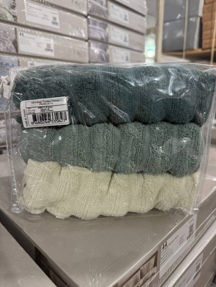 Набір рушників Cestepe Premium 50×90 – 3 шт, бавовна, Туреччина