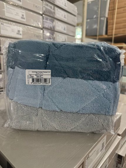 Набір рушників Cestepe Premium 50×90 – 3 шт, бавовна, Туреччина