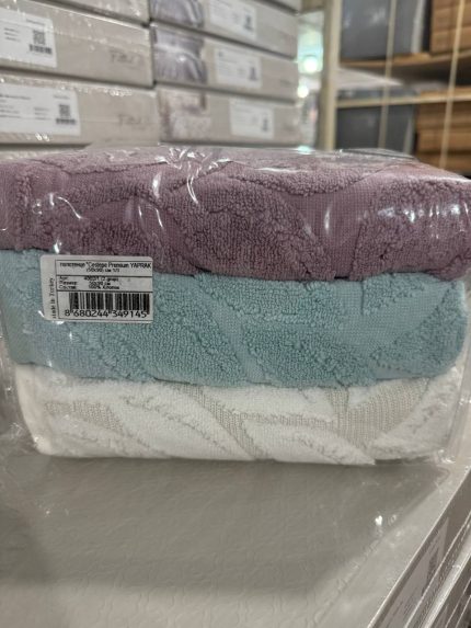Набір рушників Cestepe Premium 50×90 – 3 шт, бавовна, Туреччина